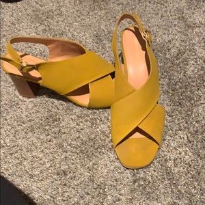 Maurice’s Cris-Cros mustard shoe